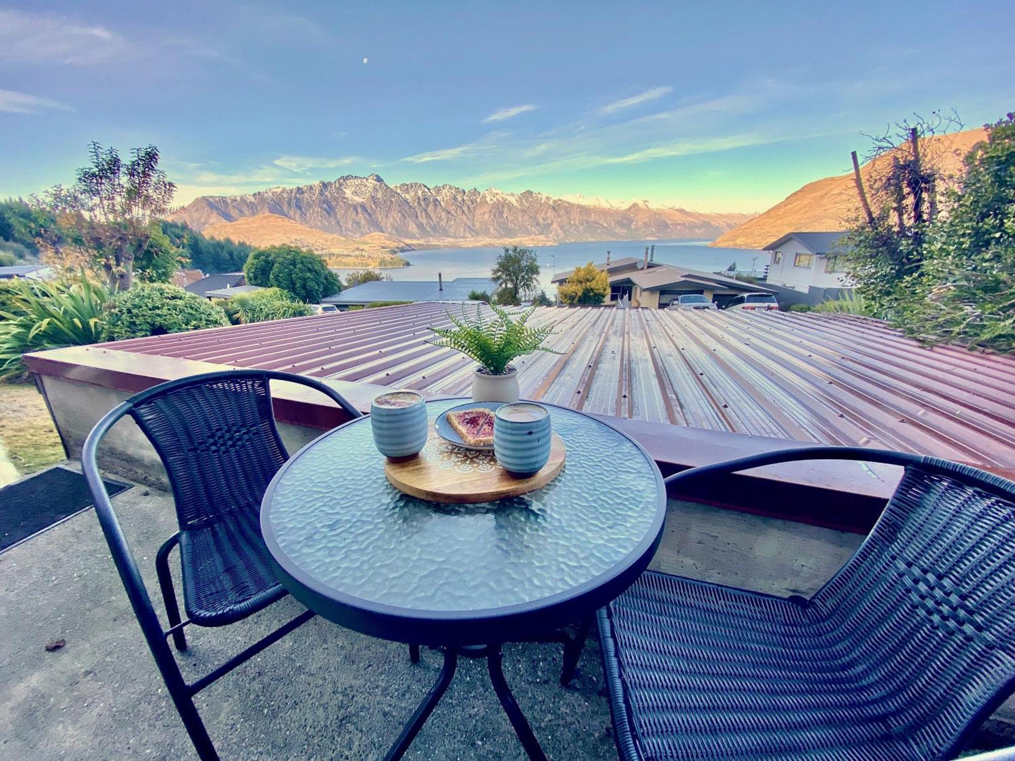 Comfortable Mountain View Studio Queenstown Exterior photo